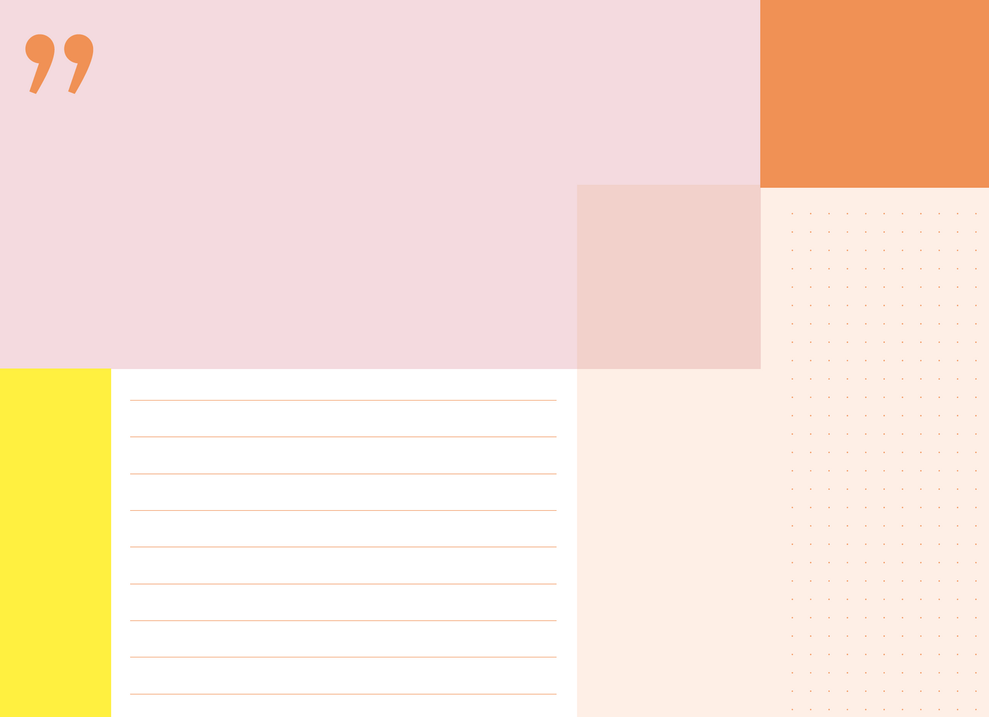 Schreibtischunterlage A3 rose, coral, lemon