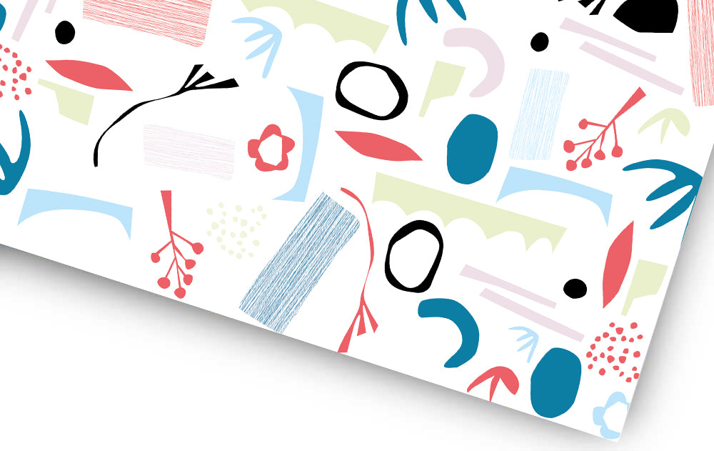 Geschenkpapier Set Colourful