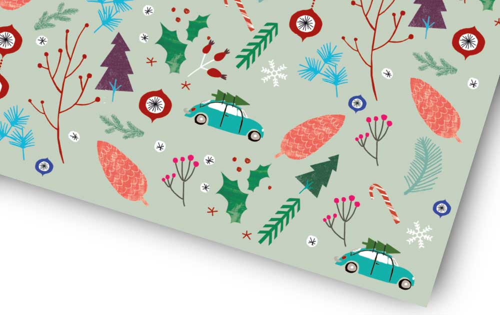 Geschenkpapier Set Weihnachten