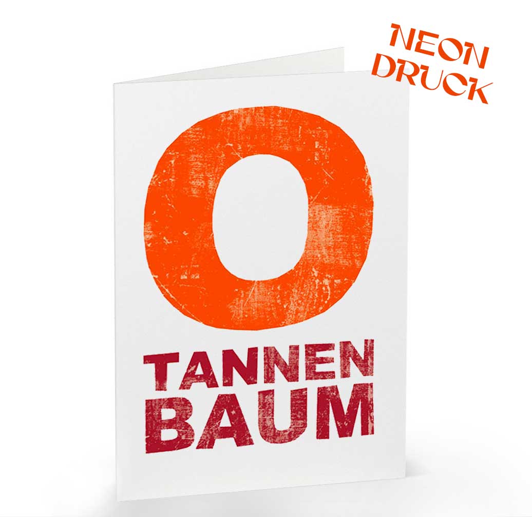 Klappkarte O Tannenbaum