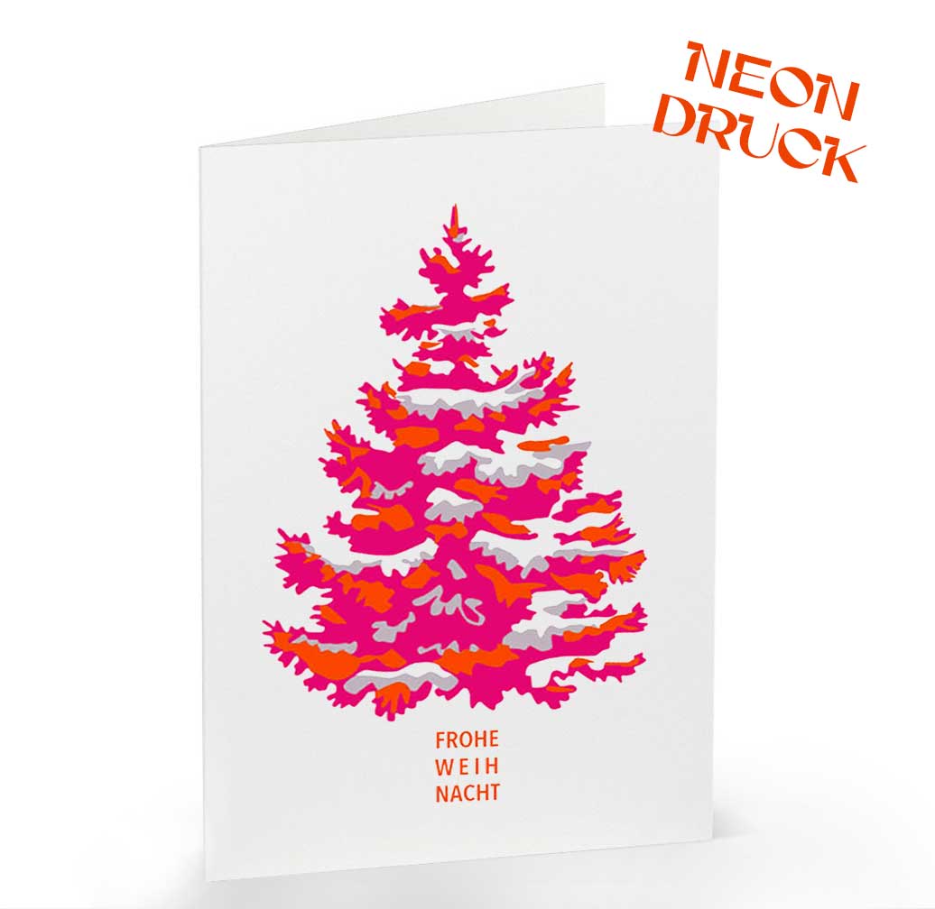 Klappkarte Frohe Weihnacht