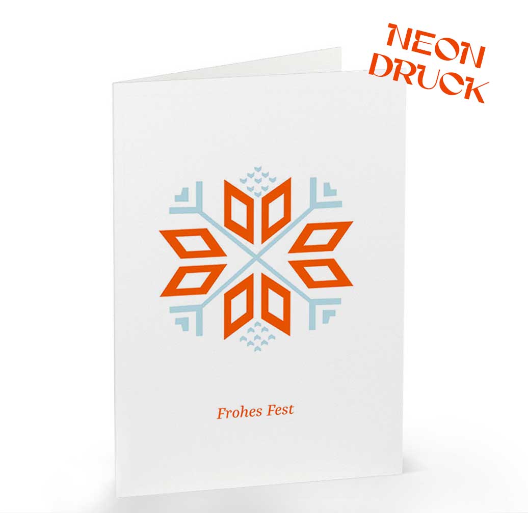 Klappkarte Frohes Fest