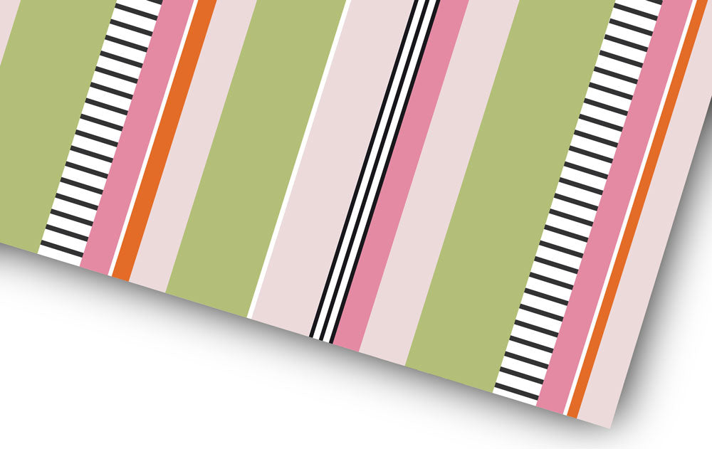 Geschenkpapier Set Stripes