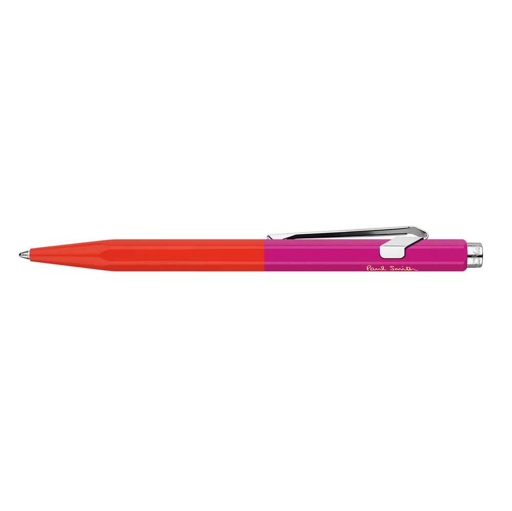 Kopie von Caran d'Ache Kugelschreiber 849, Warmred-Melrosepink, Paul Smith