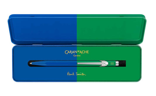 Caran d'Ache Kugelschreiber 849, Cobalt-Emerald, Paul Smith