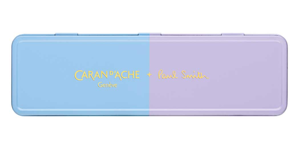 Caran d'Ache Kugelschreiber 849, Skyblue-Lavender, Paul Smith