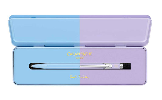 Caran d'Ache Kugelschreiber 849, Skyblue-Lavender, Paul Smith