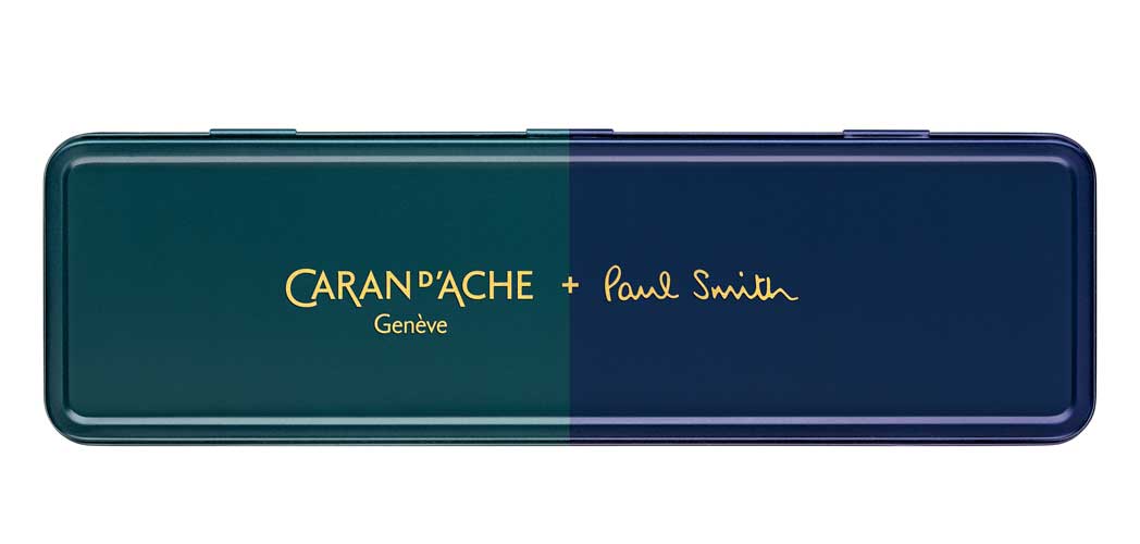 Caran d'Ache Kugelschreiber 849, Racing-Green-Navy, Paul Smith