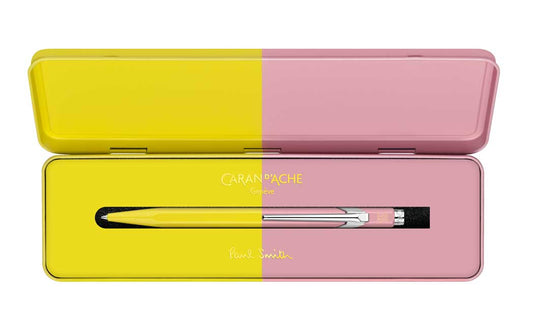 Caran d'Ache Kugelschreiber 849, Chartreuse-Rose