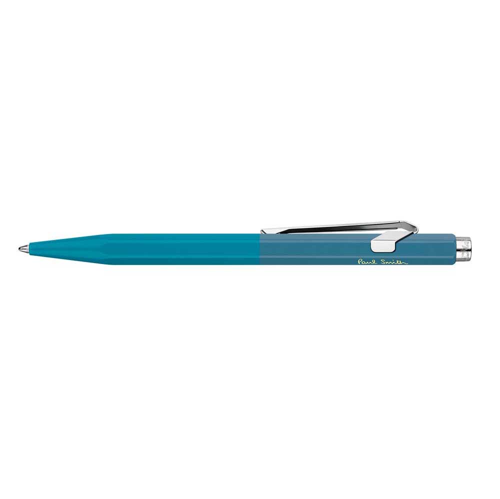 Caran d'Ache Kugelschreiber 849, Cyan-Steel, Paul Smith