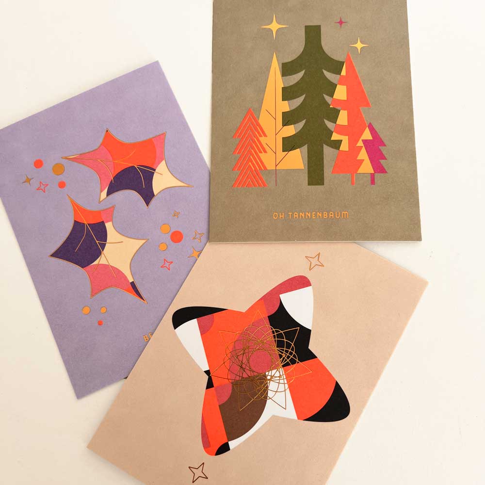 Postkarte Oh Tannenbaum