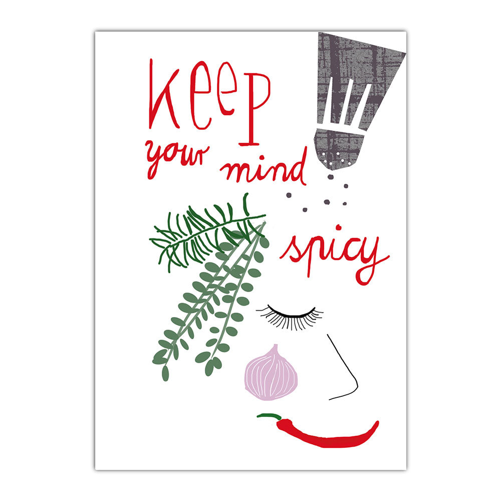 Keep your mind spicy