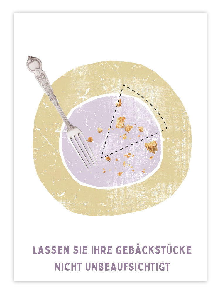 Lassen Sie Ihre Gebäckstücke nicht unbeaufsichtigt