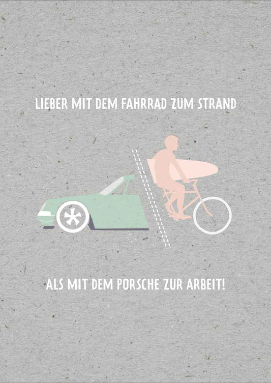 Porsche Postkarte