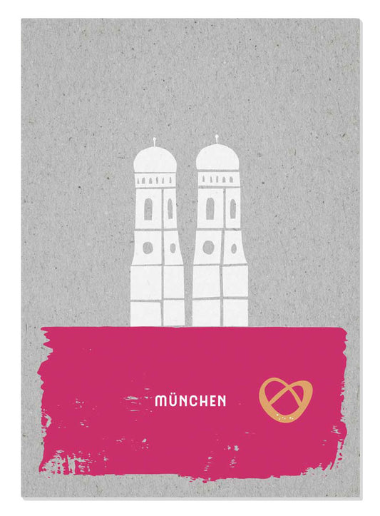 München Postkarte
