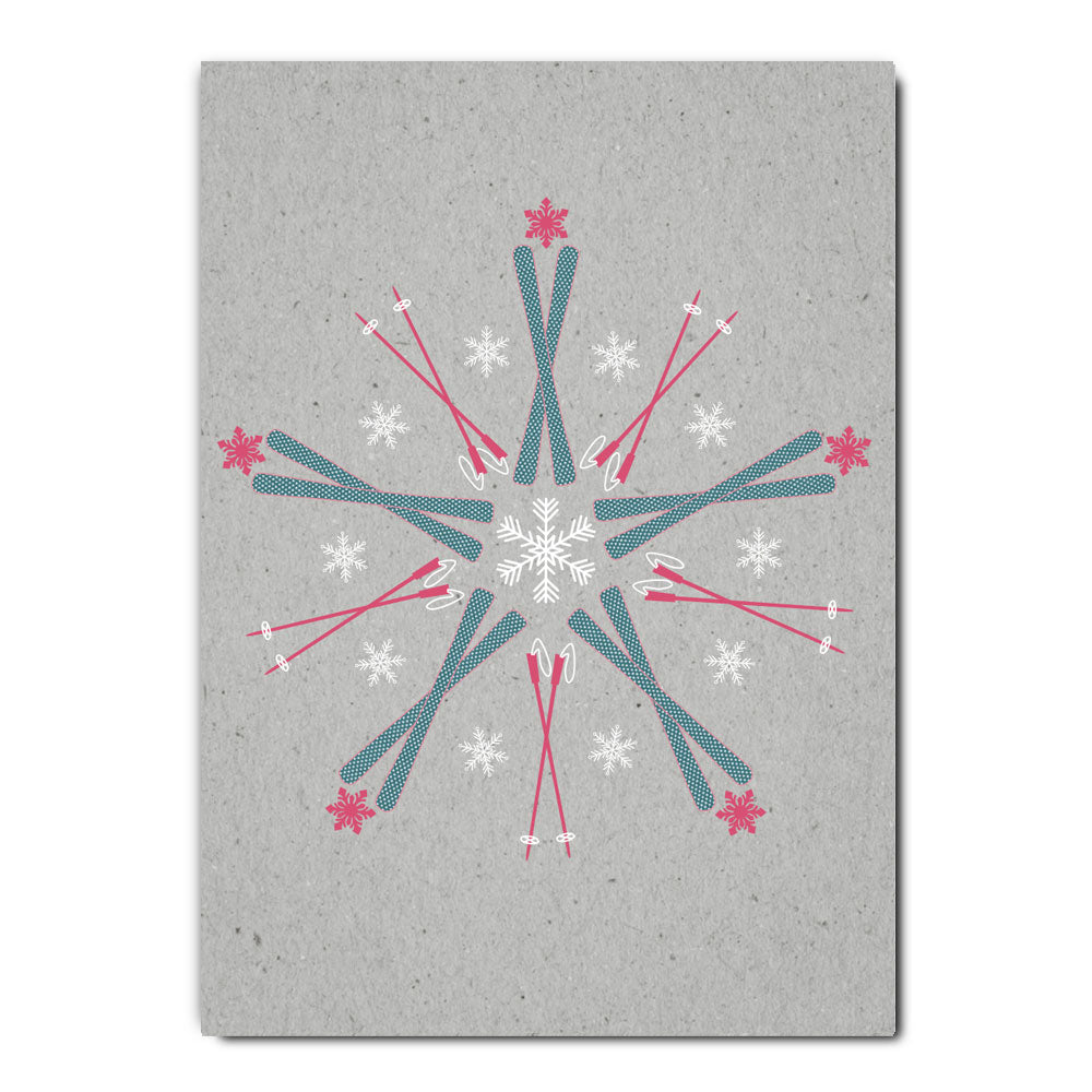 Ski Kaleidoskop, Postkarte