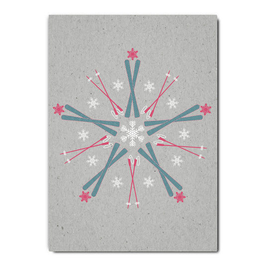 Ski Kaleidoskop, Postkarte
