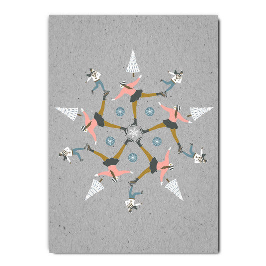 Skating Kaleidoskop, Postkarte