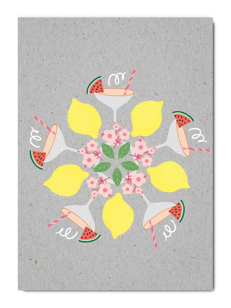Party Kaleidoskop, Postkarte