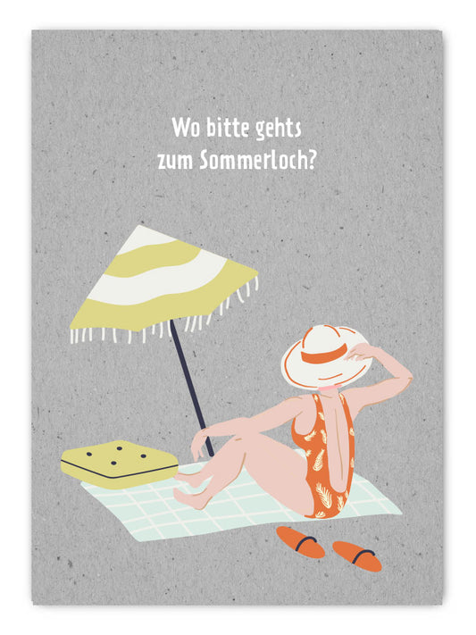 Wo bitte gehts zum Sommerloch?