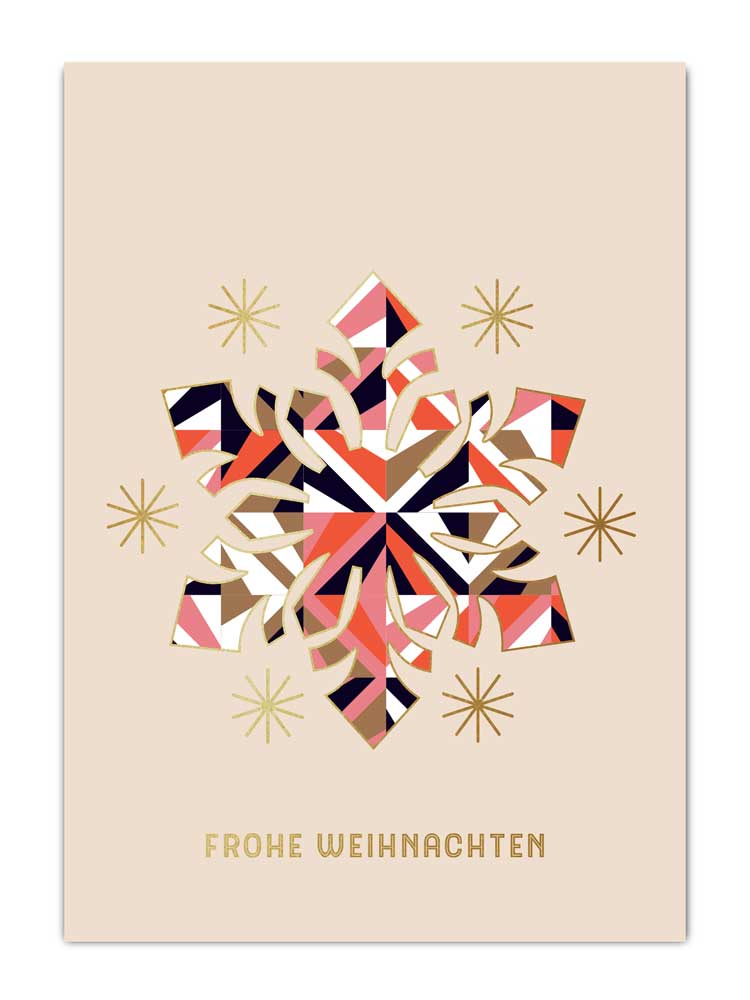Frohe Weihnachten Flocke