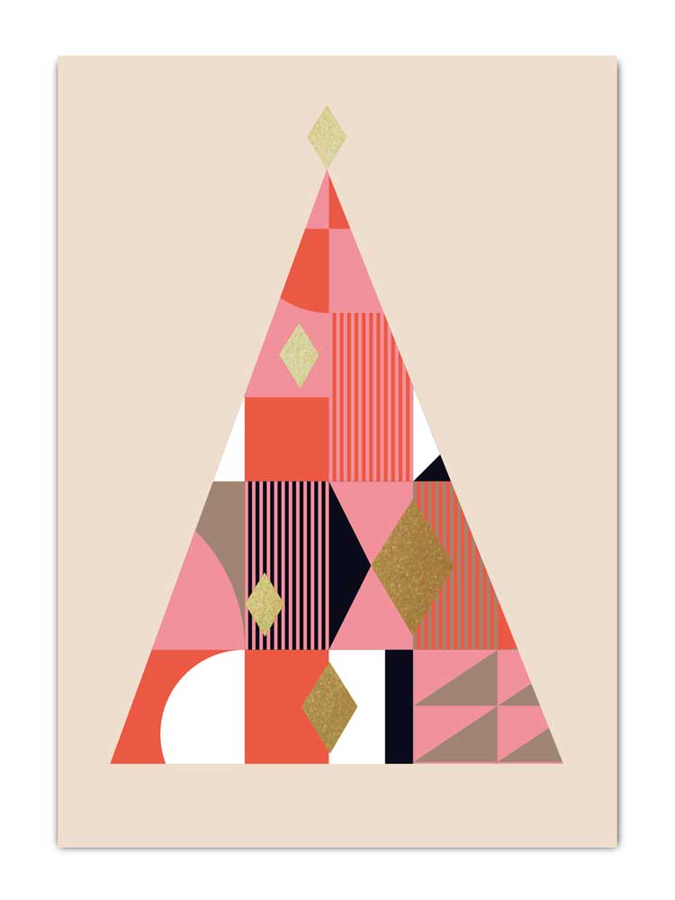 Baum grafisch Raute
