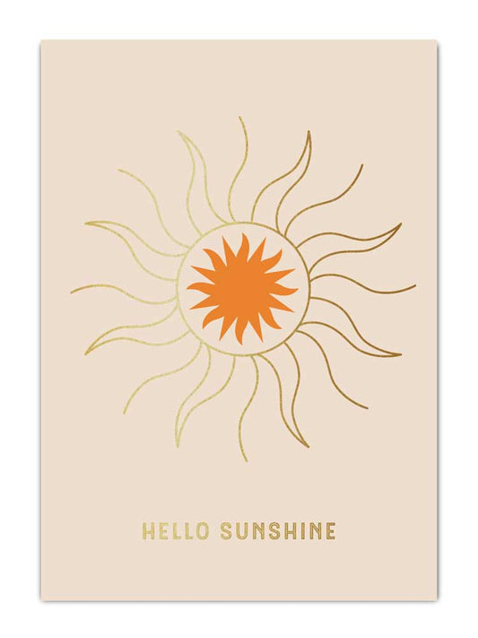 Hello sunshine