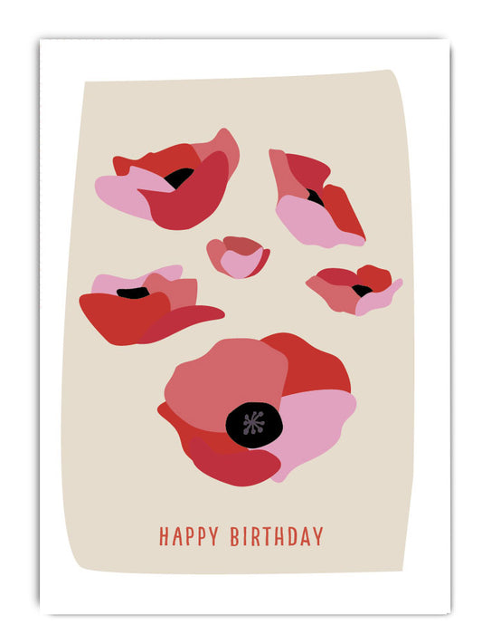 Happy Birthday Poppies