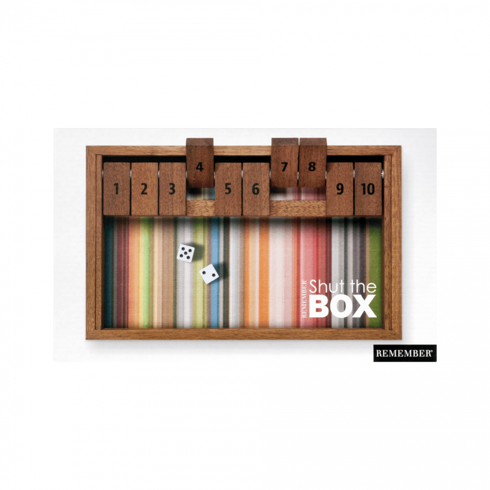 Shut the box Würfelspiel