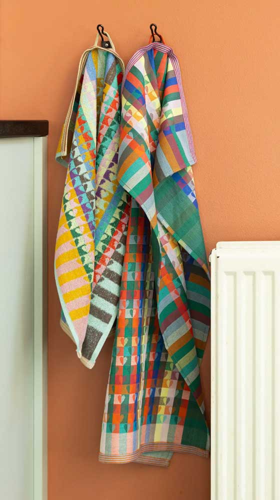 Doppelpack Geschirrhandtuch und Küchenhandtuch #65,  Foekje Fleur