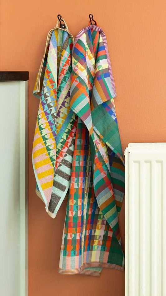 Doppelpack Geschirrhandtuch und Küchenhandtuch #65,  Foekje Fleur