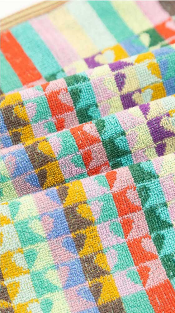 Doppelpack Geschirrhandtuch und Küchenhandtuch #65,  Foekje Fleur