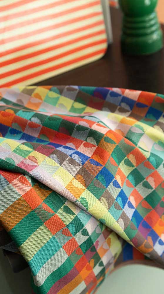 Doppelpack Geschirrhandtuch und Küchenhandtuch #65,  Foekje Fleur