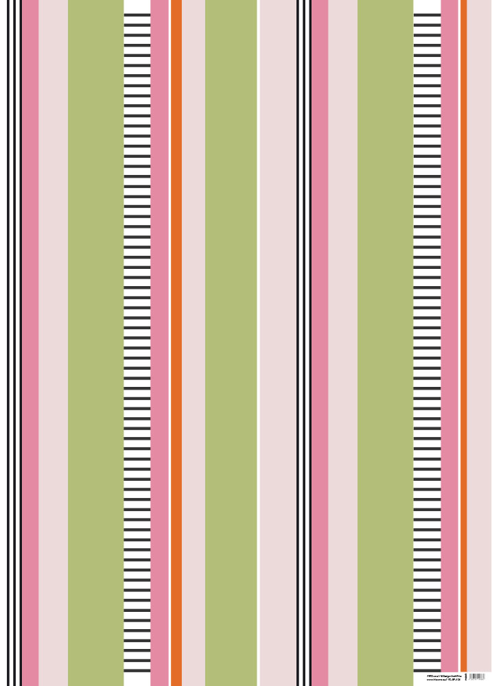 Geschenkpapier Set Stripes