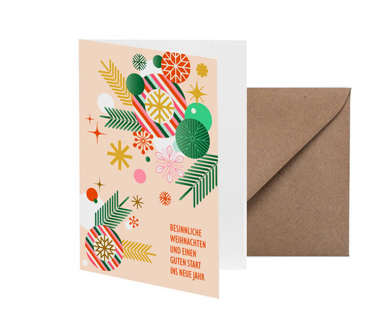 Besinnliche Weihnachten - Mit Neondruck