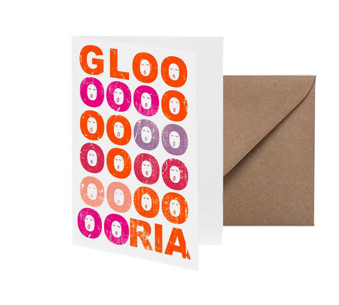 Klappkarte Gloooooria