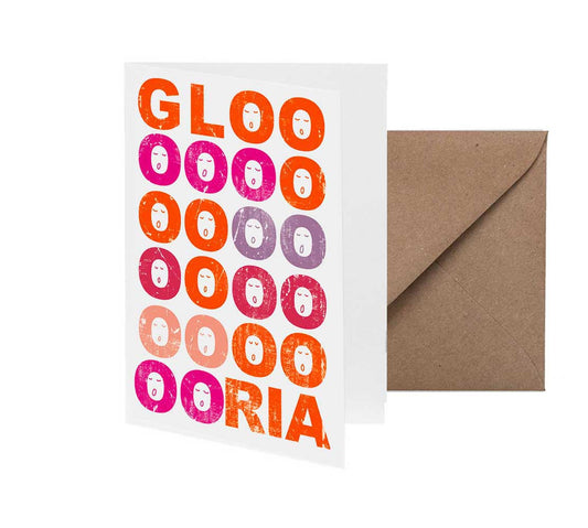Klappkarte Gloooooria