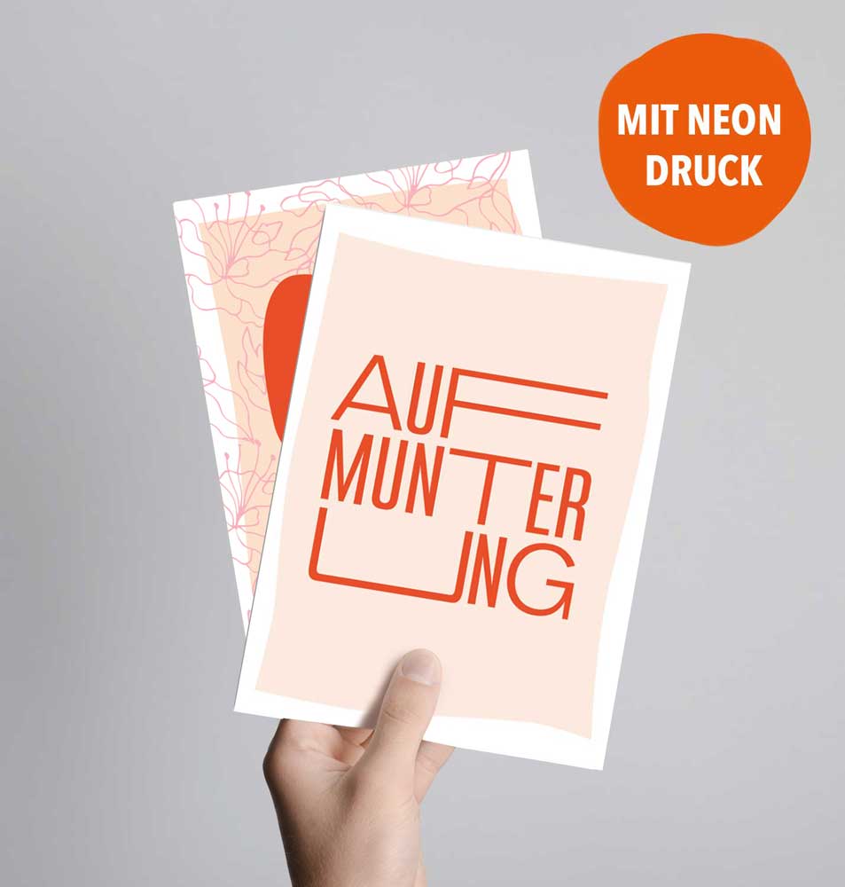 Postkarte Aufmunterung