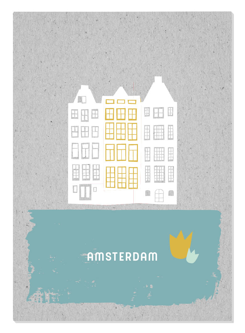Amsterdam Postkarte