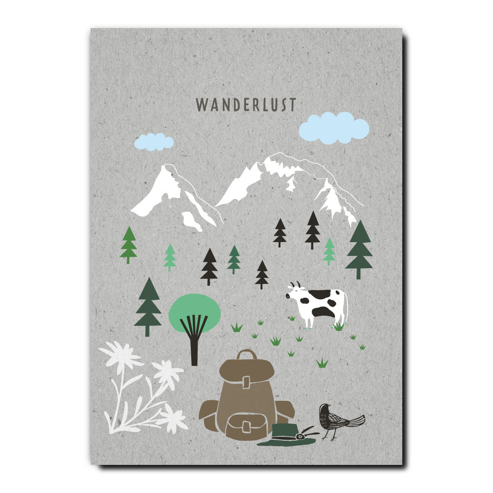 Wanderlust, Postkarte