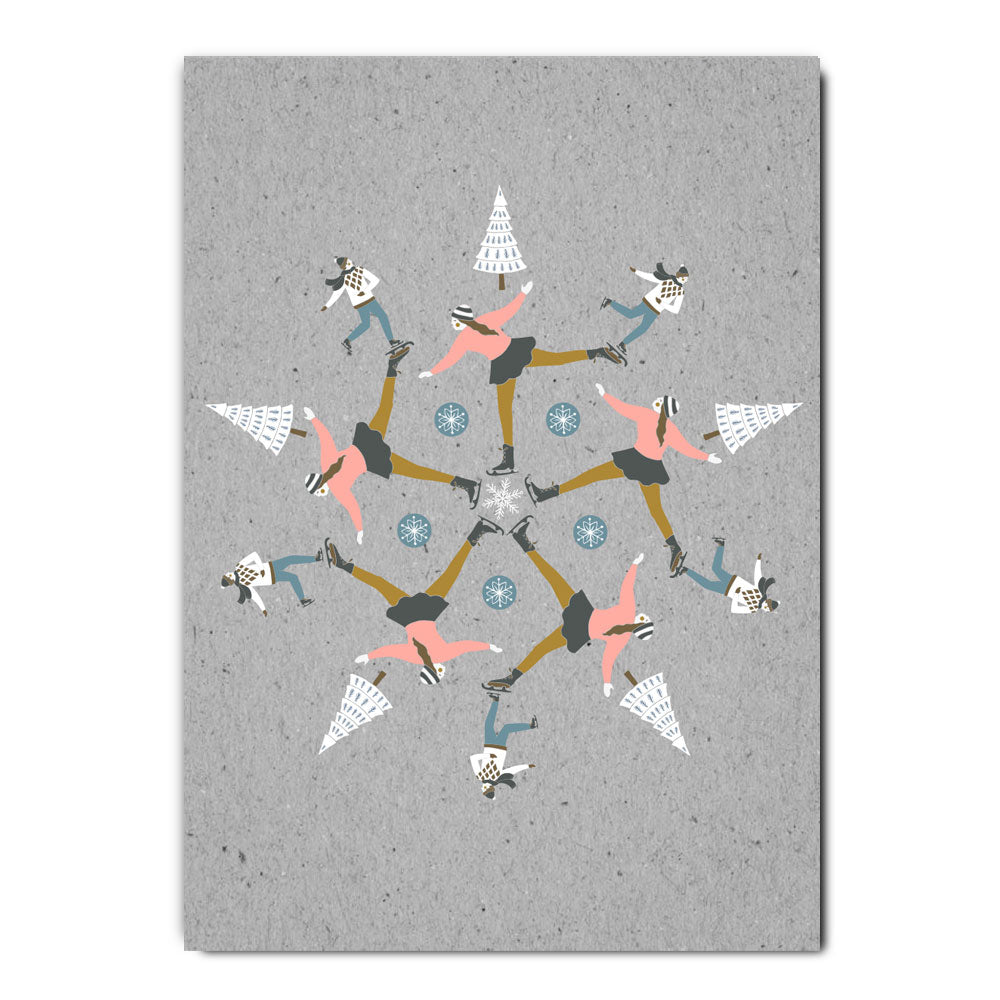 Skating Kaleidoskop, Postkarte